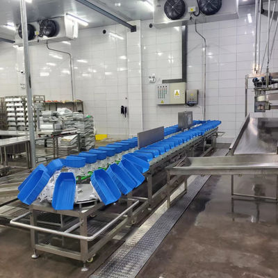 Plastik Tray Ayam Bebek Kambing Sabuk Mesin Pemeliharaan Berat Untuk Rumah Pembunuhan