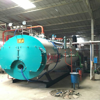 500kg Diesel Gas Listrik Boiler Uap Tingkat Keamanan Tinggi Untuk Pemanasan
