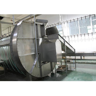 300BPH - 1000BPH Pabrik Pengolahan Ayam Otomatis