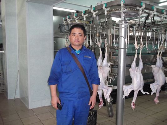 Baru Datang Otomatis 2000BPH Mesin Pengorbanan Ayam Unggas